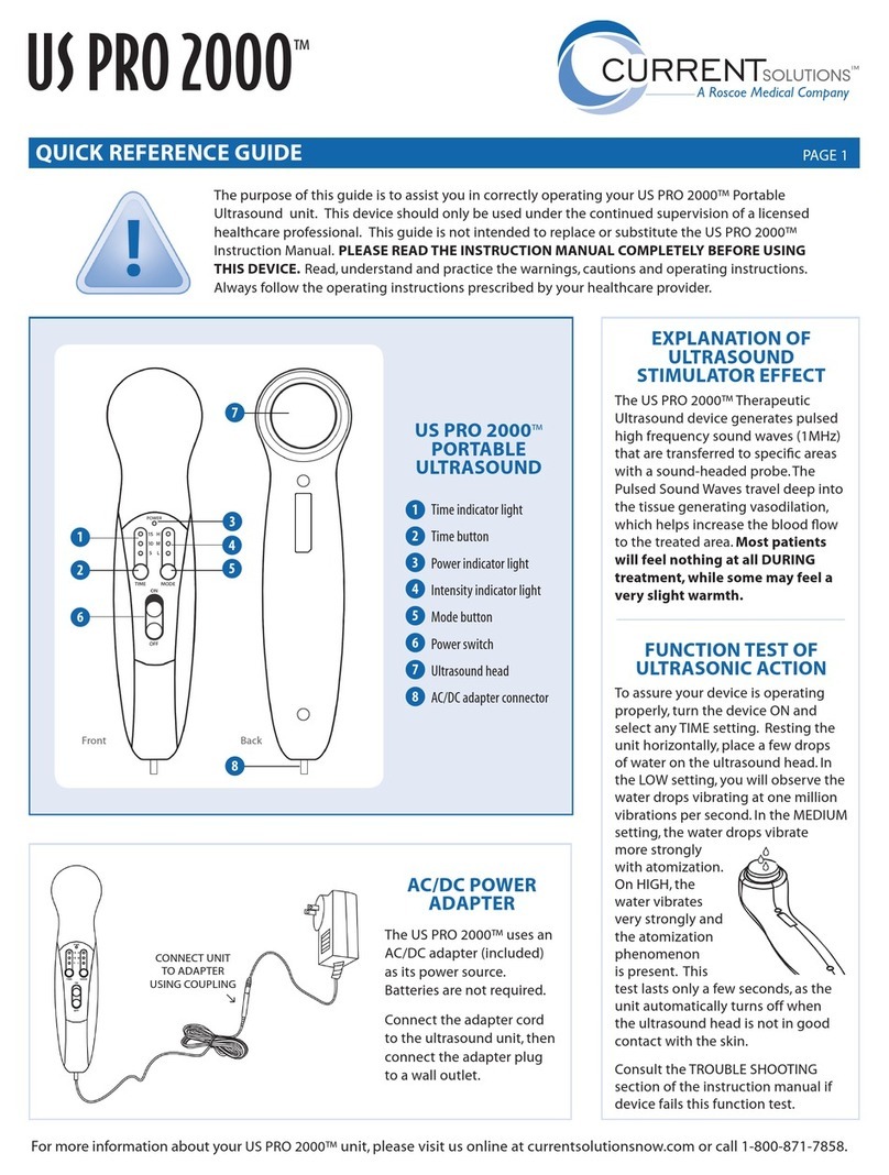 Current Solutions US PRO 2000 Bedienungsanleitung