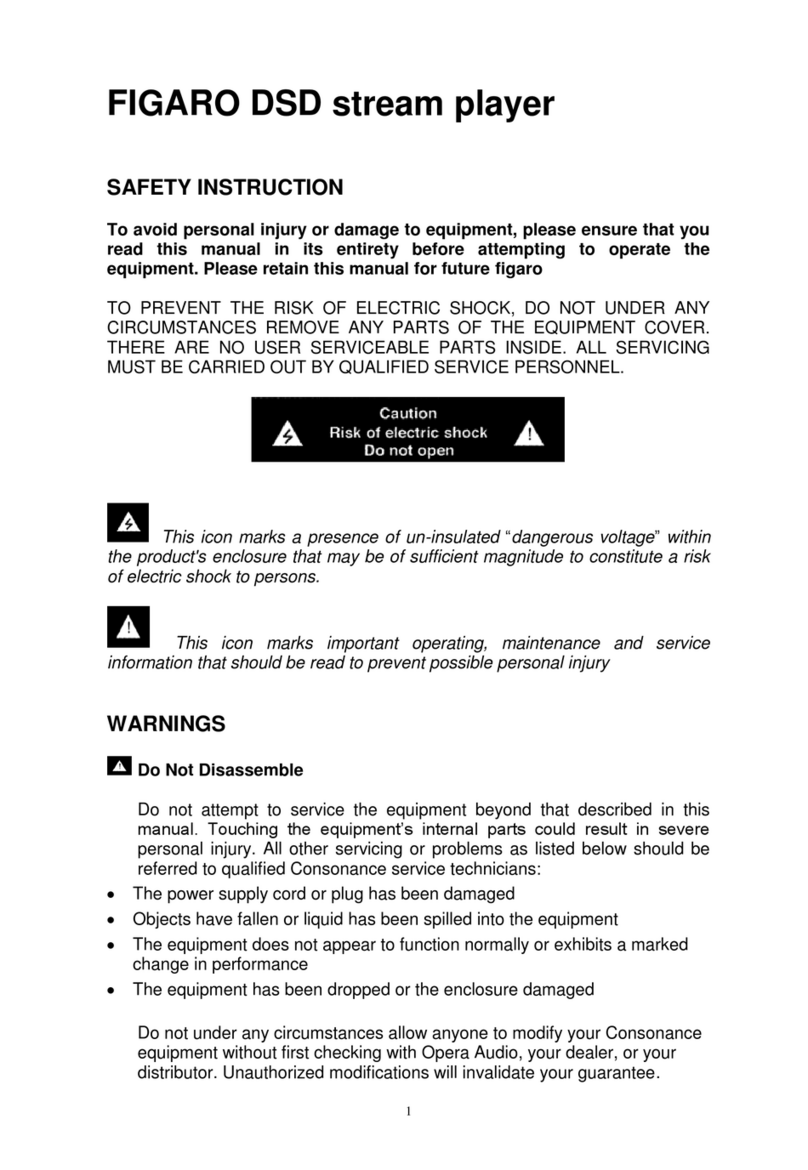 Opera Audio FIGARO Bedienungsanleitung