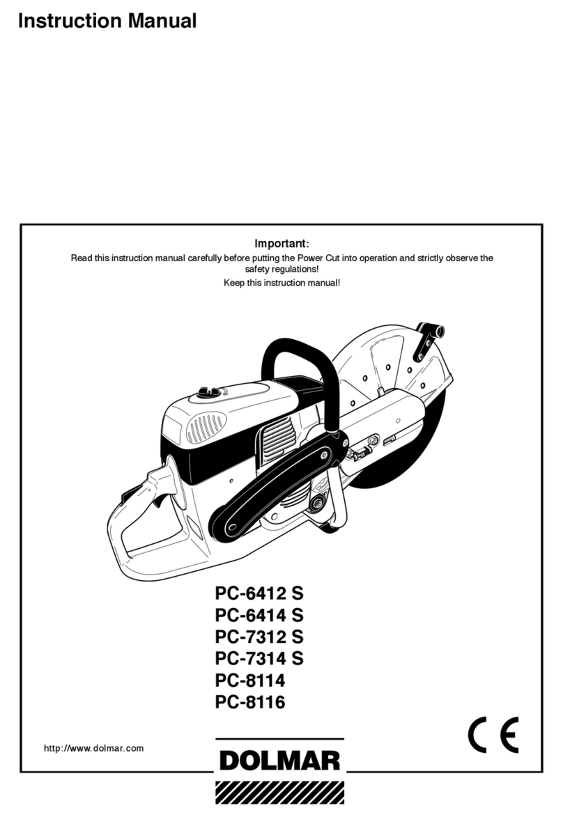 Dolmar PC-6412 S Bedienungsanleitung