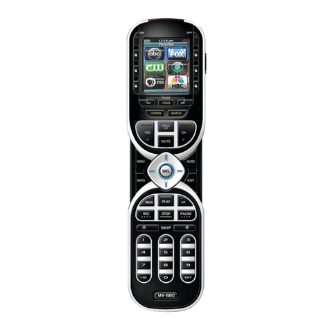 URC Complete Control MX-880 Bedienungsanleitung