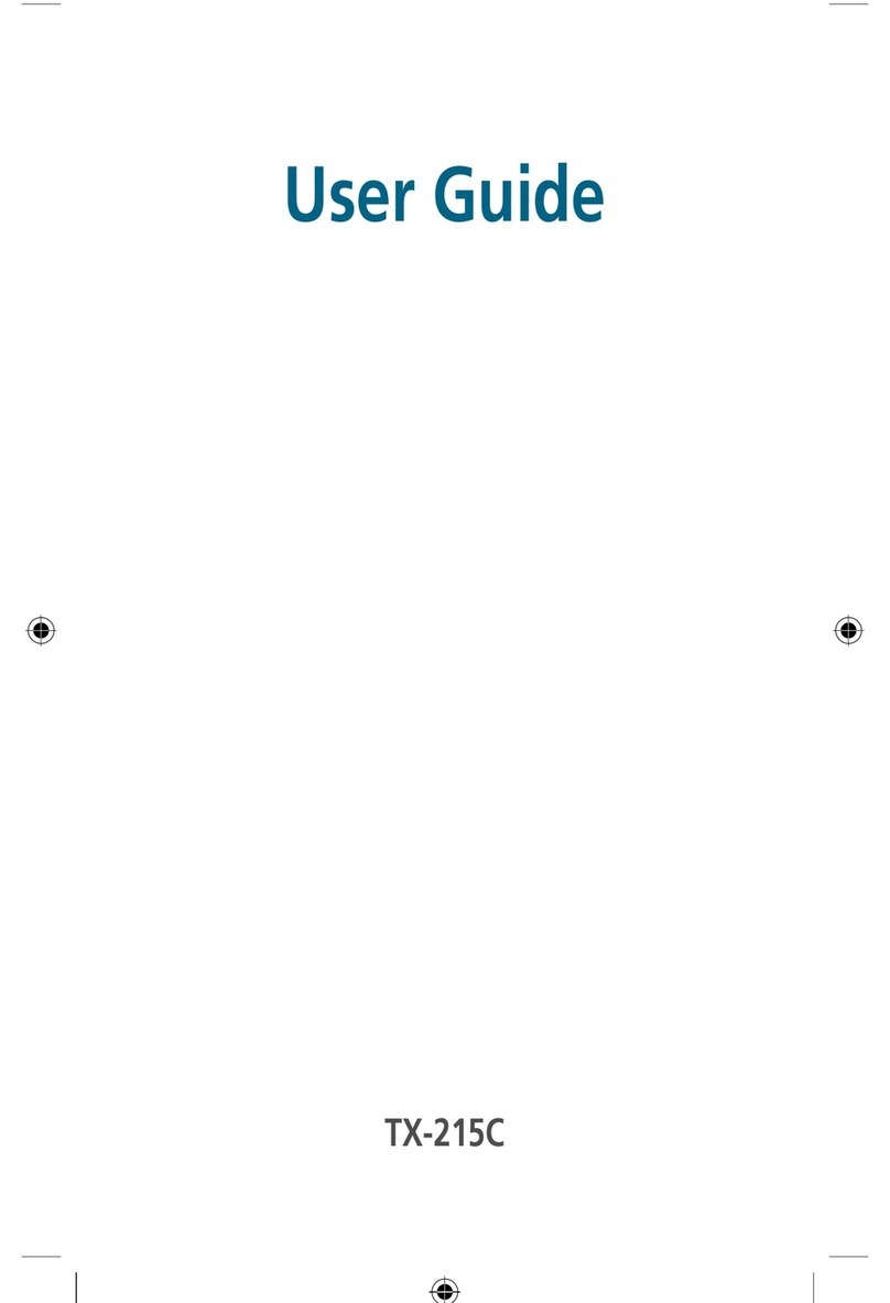 Pantech TX-215C Bedienungsanleitung