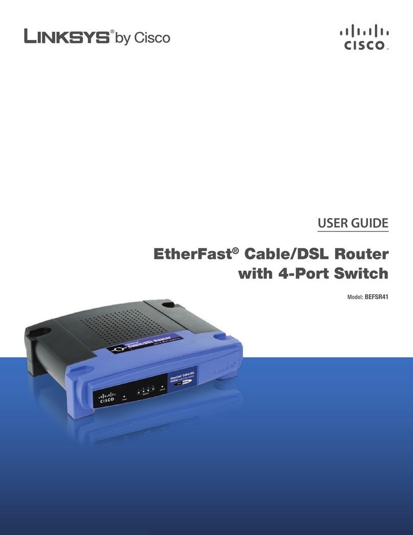 Linksys BEFSR41 - EtherFast Cable/DSL Router Bedienungsanleitung