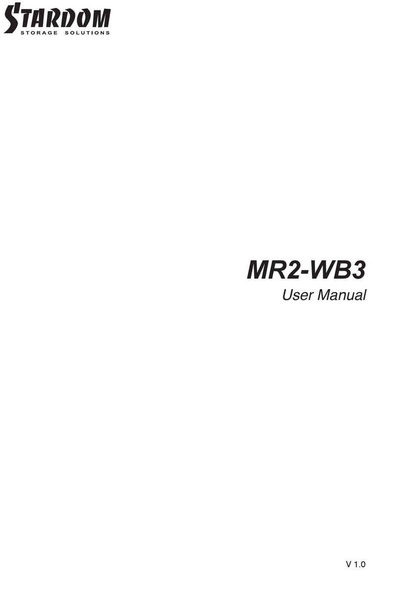 Stardom MR2-WB3 Bedienungsanleitung Stardom MR2-WB3 Bedienungsanleitung