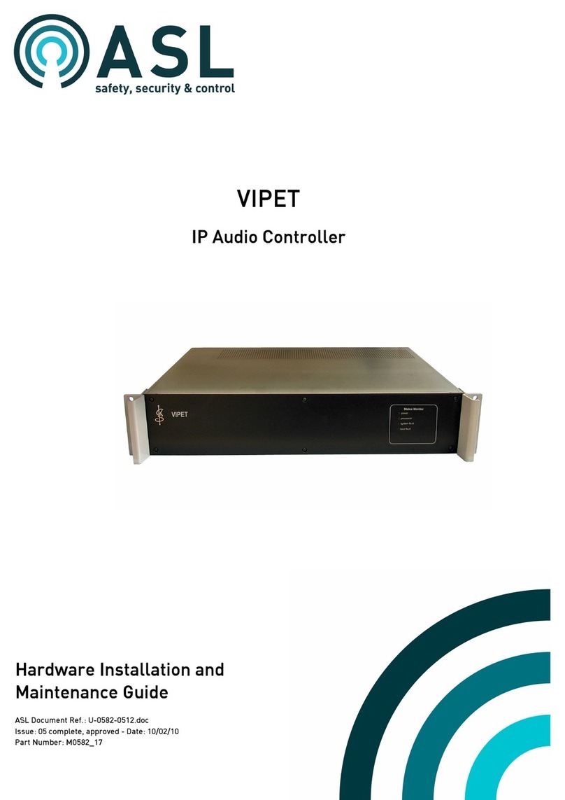 ASL INTERCOM VIPET Produkthandbuch