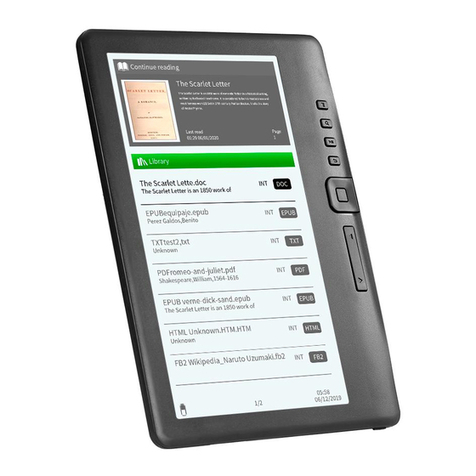 gobii ereader Bedienungsanleitung