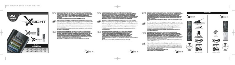 One Forall Xsight Touch Bedienungsanleitung One Forall Xsight Touch Bedienungsanleitung