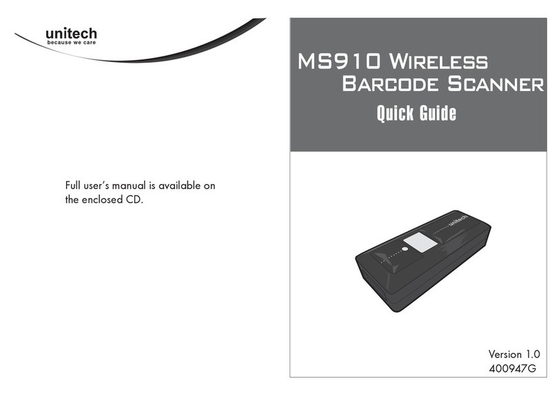 Unitech MS910 Bedienungsanleitung