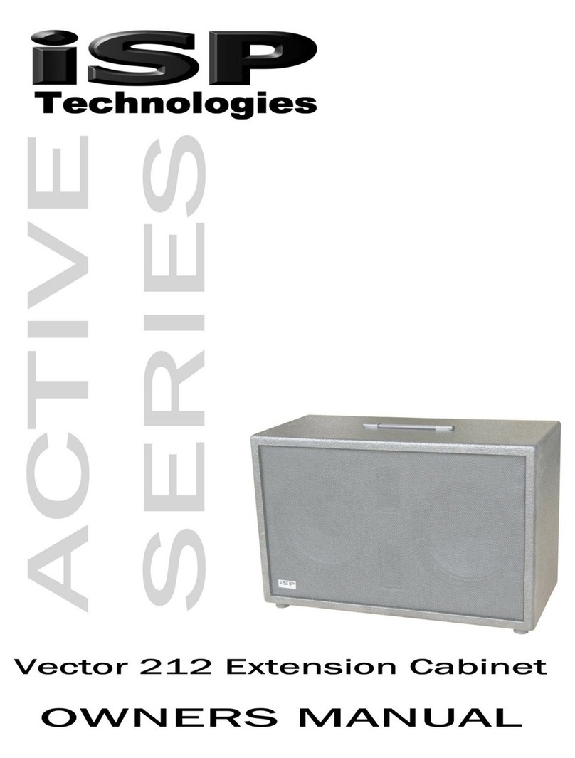 iSP Technologies Vector 212 Bedienungsanleitung