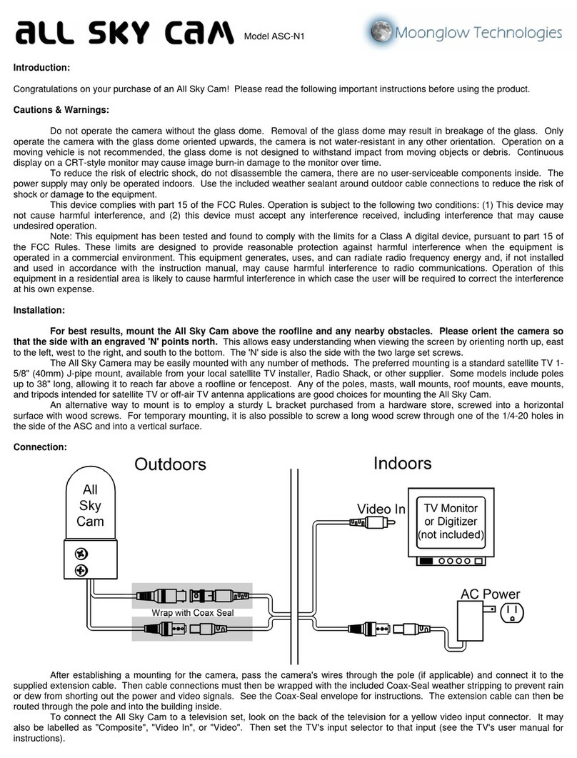 Moonglow Technologies ASC-N1 Bedienungsanleitung