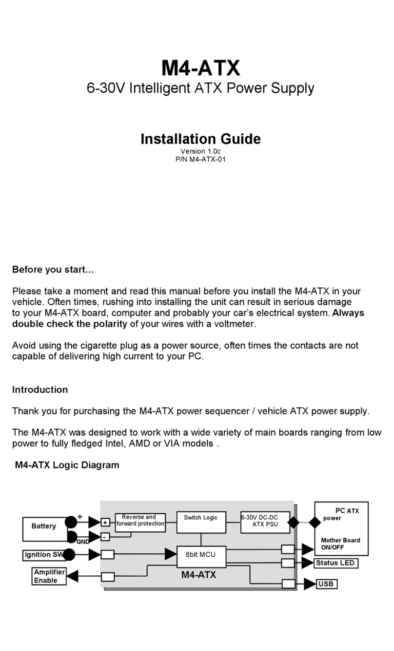 mini-box M4-ATX Bedienungsanleitung mini-box M4-ATX Bedienungsanleitung