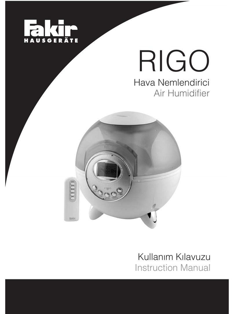Fakir RIGO Bedienungsanleitung