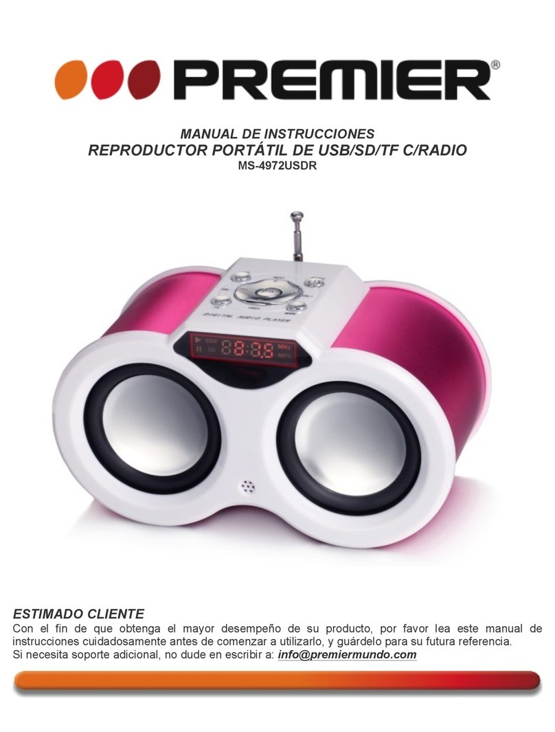 Premier MS-4972USDR Bedienungsanleitung