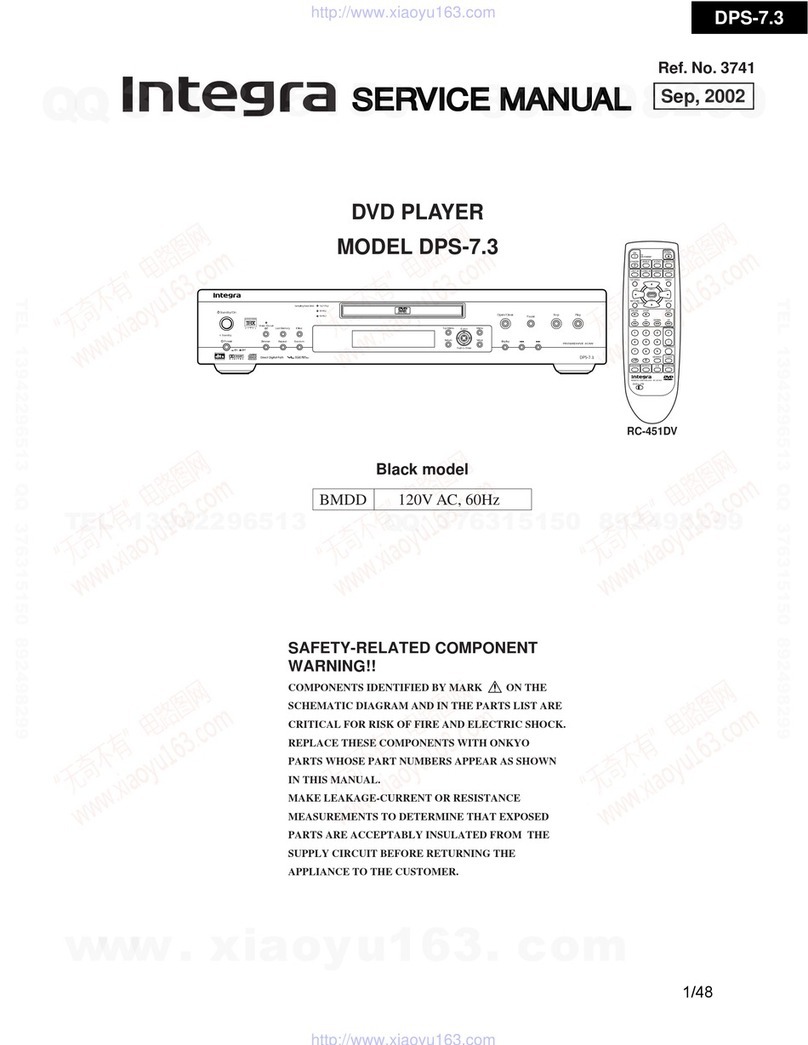 Integra DPS-7.3 Bedienungsanleitung