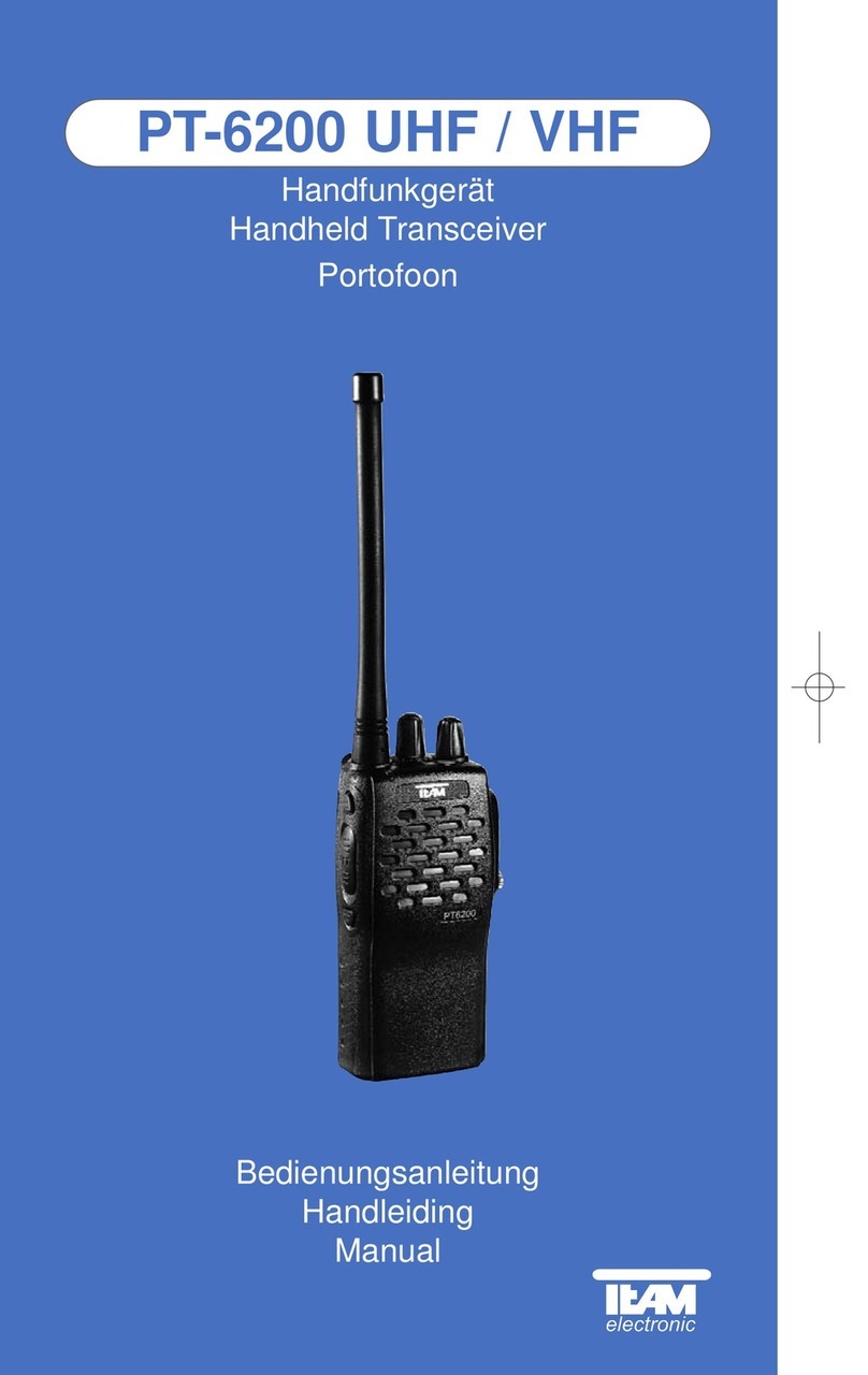 Team PT-6200 Montageanleitung