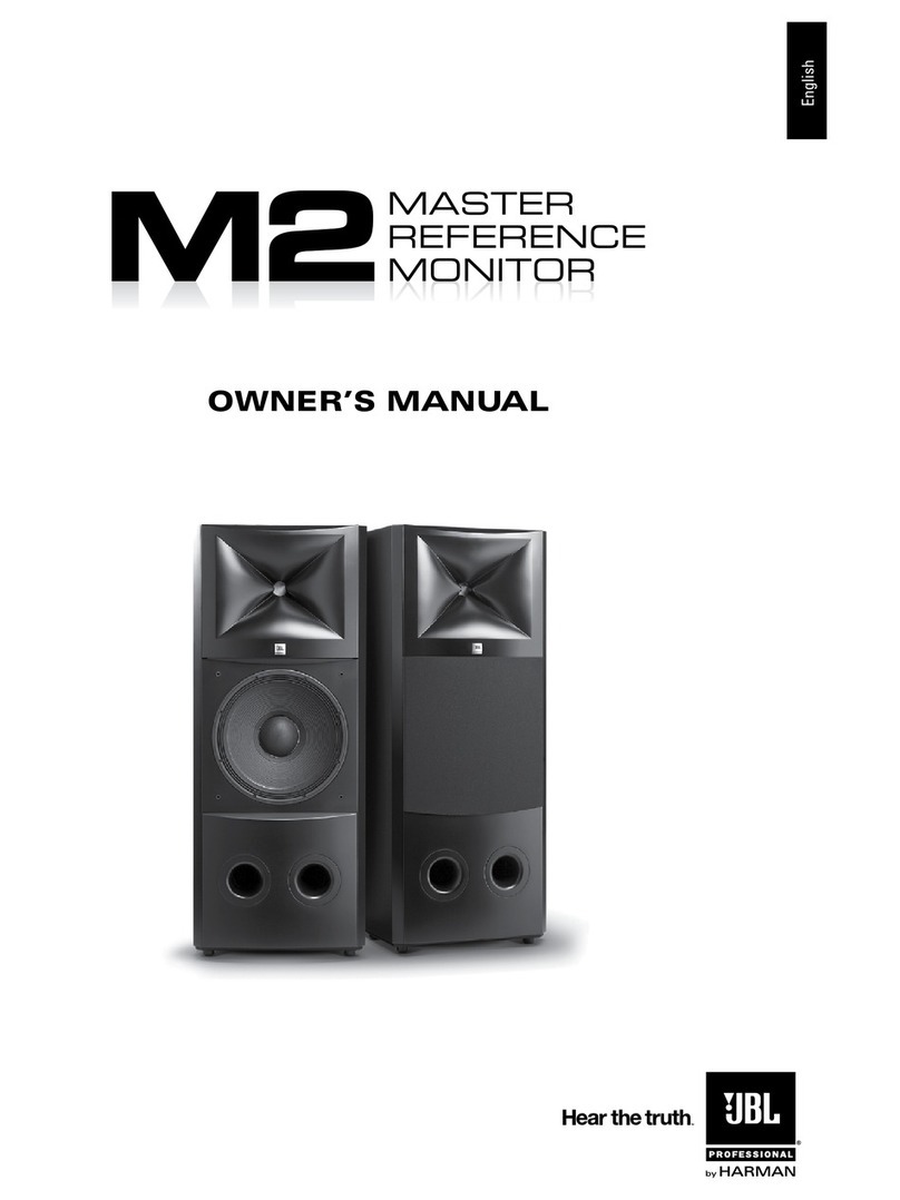 JBL M2 Bedienungsanleitung