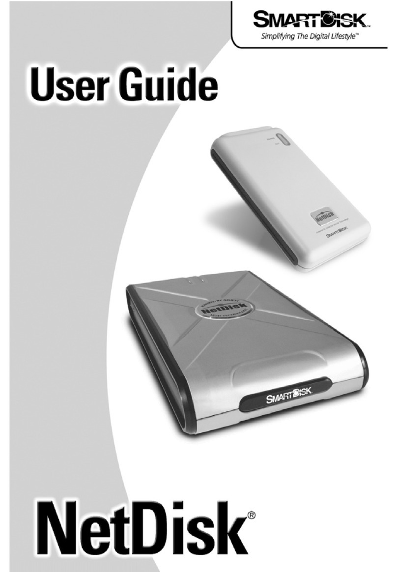 SmartDisk NetDisk Bedienungsanleitung