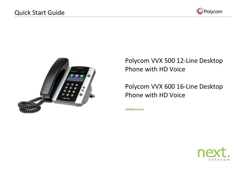 Polycom VVX 600 series Bedienungsanleitung