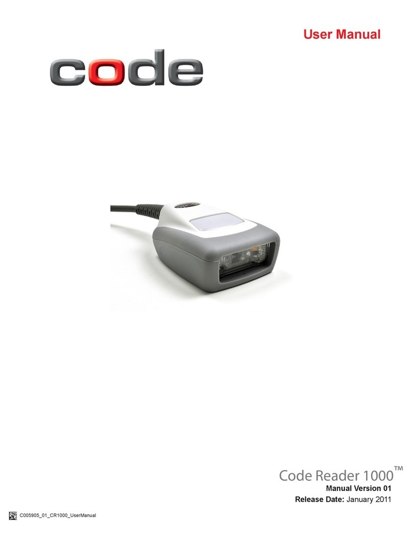 Code CR1000 Bedienungsanleitung