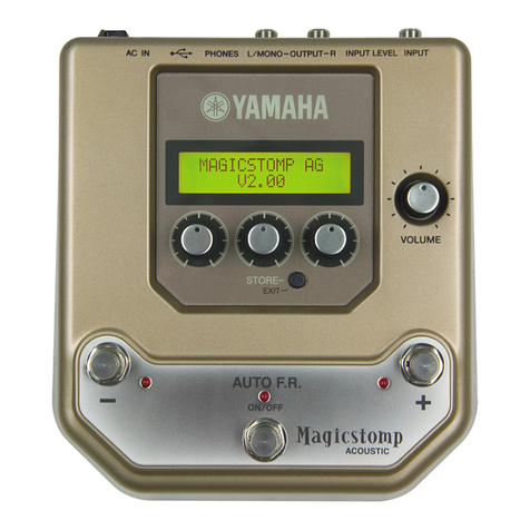 Yamaha MagicStomp Bedienungsanleitung