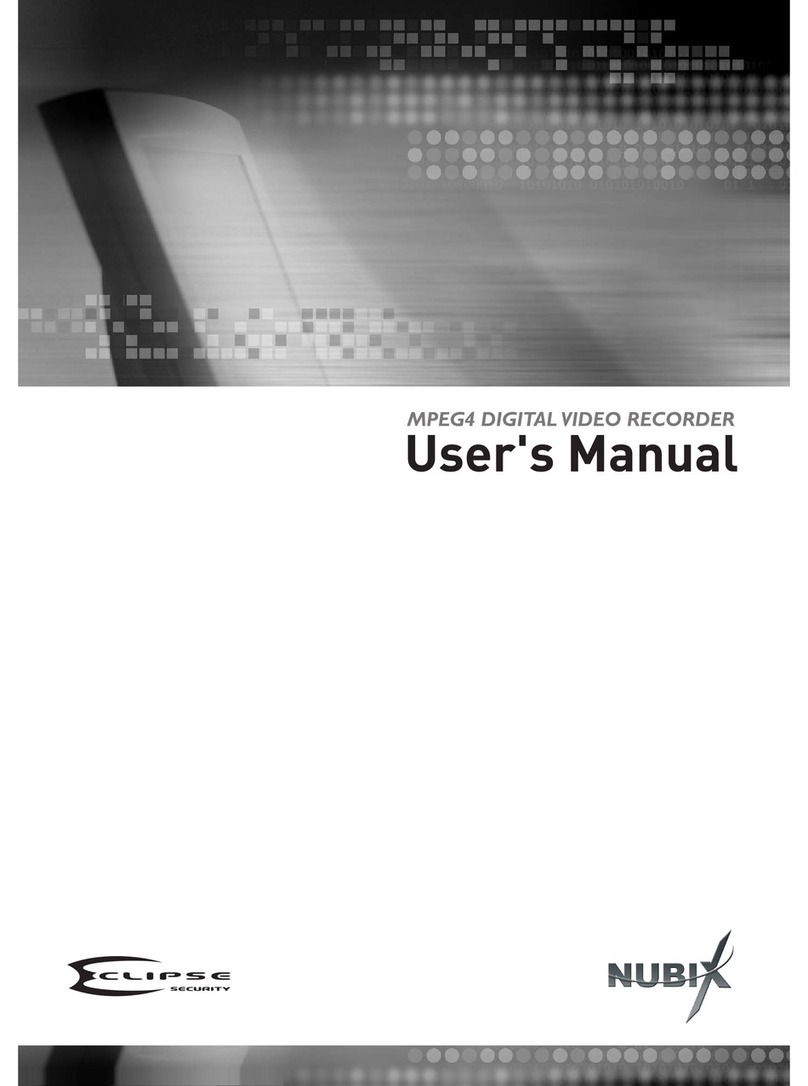 Eclipse Security Nubix Bedienungsanleitung