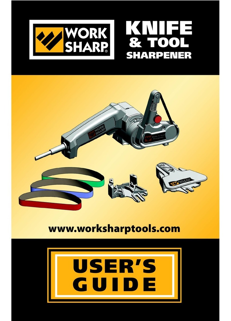 Work Sharp KNIFE & TOOL SHARPENER Bedienungsanleitung