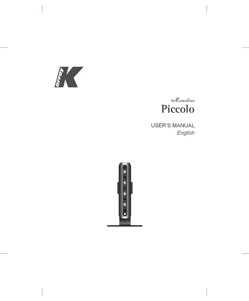 K-array Piccolo Bedienungsanleitung