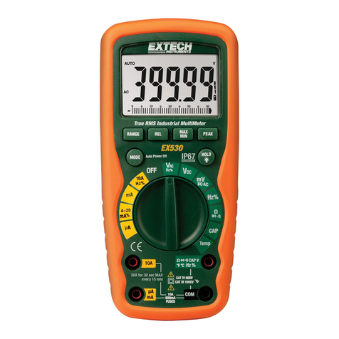 Extech Instruments EX530 Bedienungsanleitung