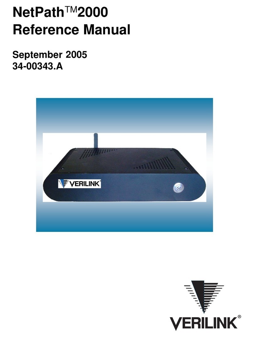 Verilink NetPath 2000 Bedienungsanleitung