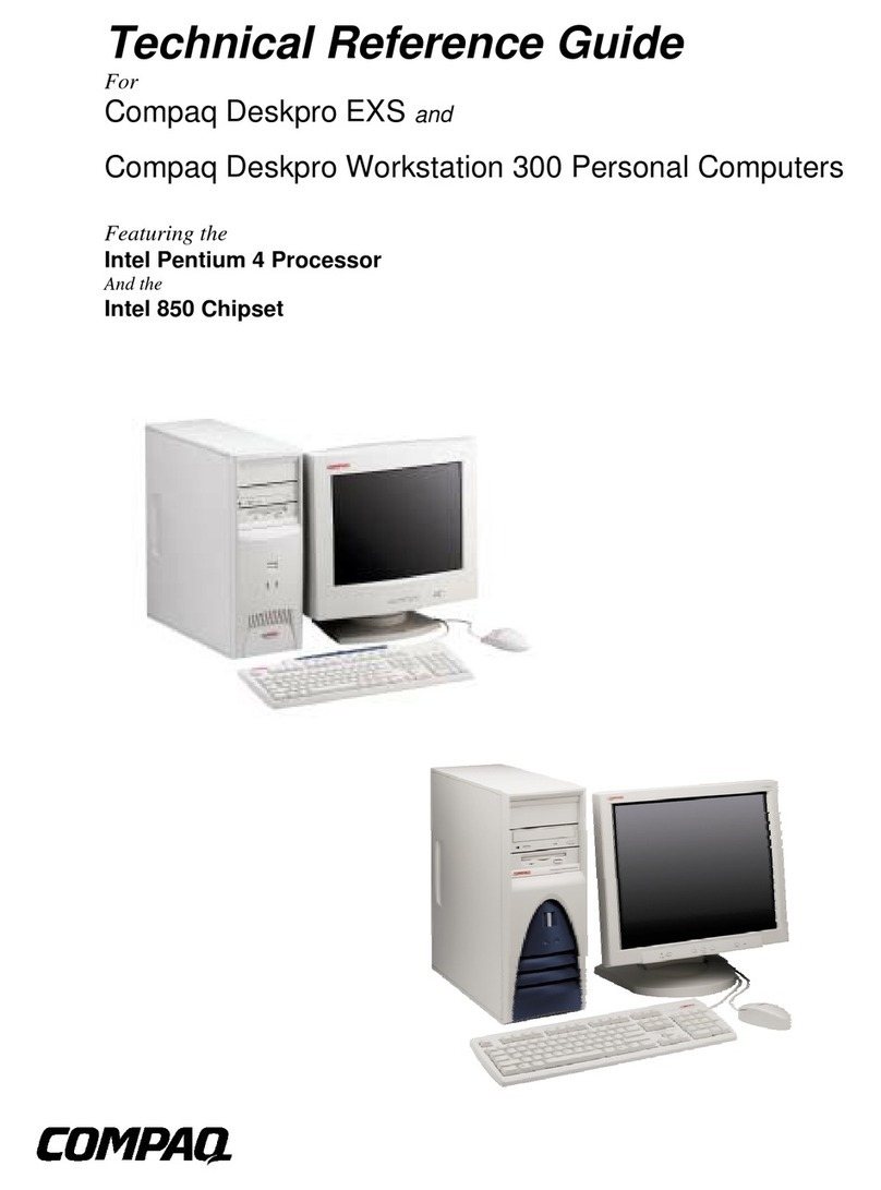 Compaq Deskpro EXS Gebrauchs- und Pflegehandbuch