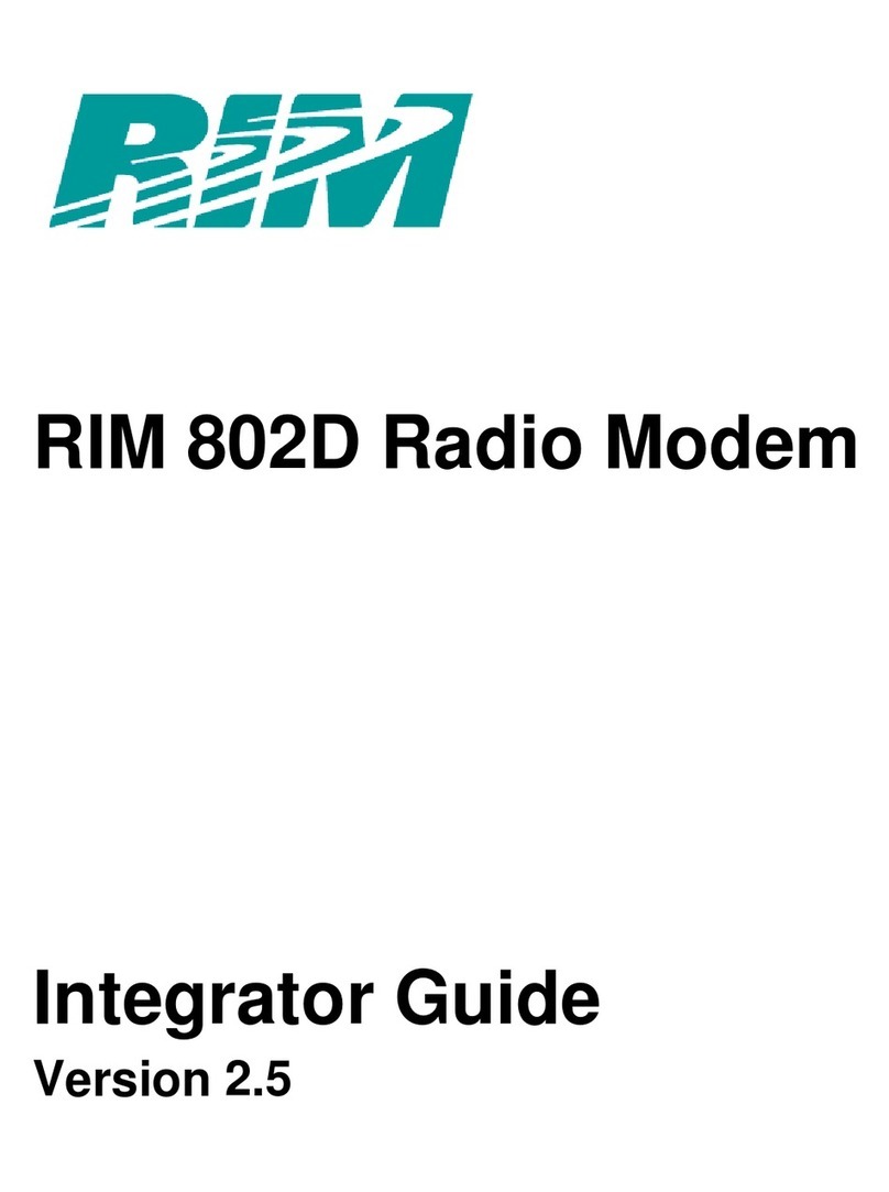 RIM 802D Montageanleitung RIM 802D Montageanleitung