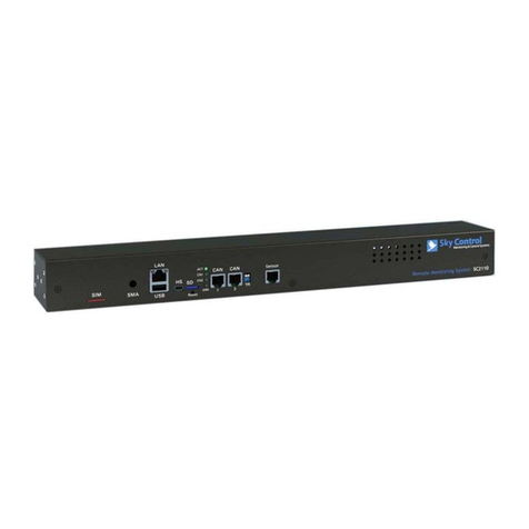 Sky Control SC8100 Merkblatt