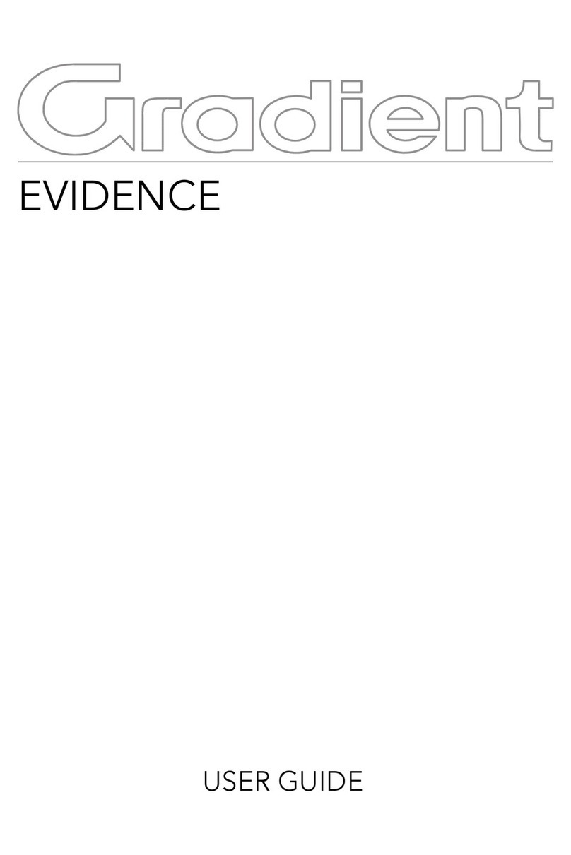 Gradient Evidence Bedienungsanleitung