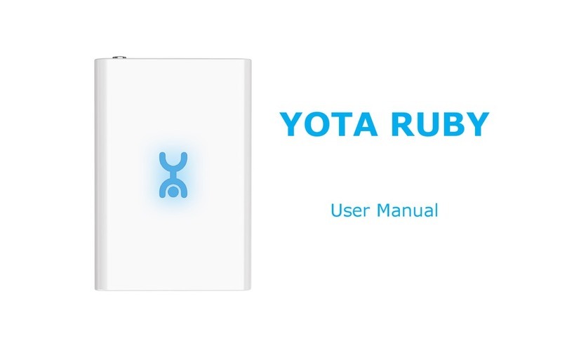 Yota Ruby Bedienungsanleitung