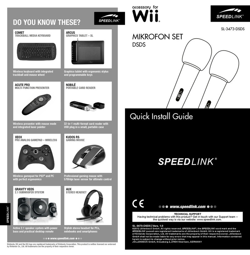 Speed Link DSDS Bedienungsanleitung