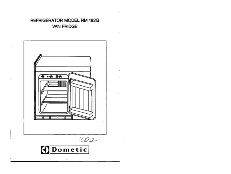 Dometic RM182B Bedienungsanleitung