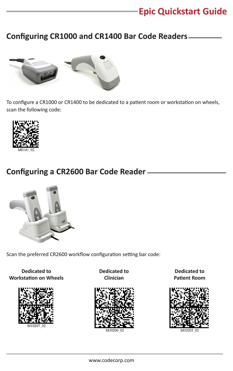 Code CR1000 Bedienungsanleitung