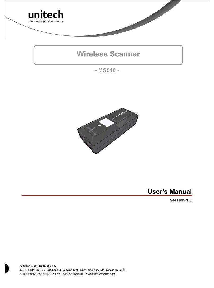 Unitech MS910 Bedienungsanleitung