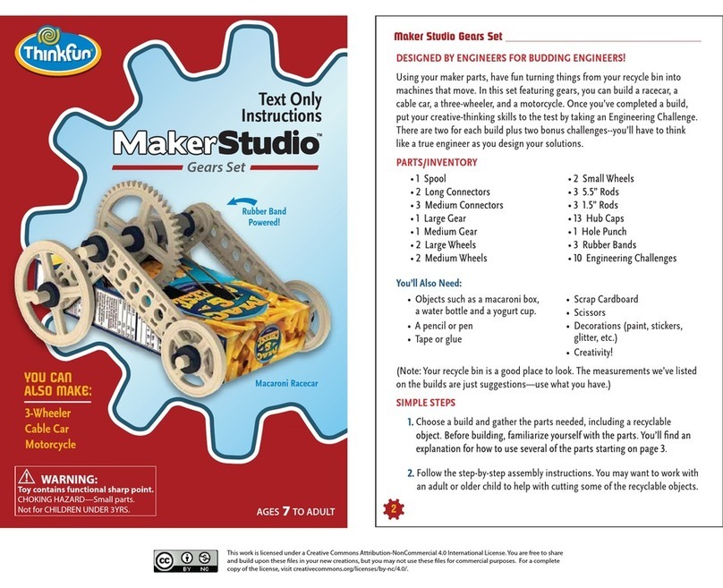 ThinkFun MakerStudio Bedienungsanleitung
