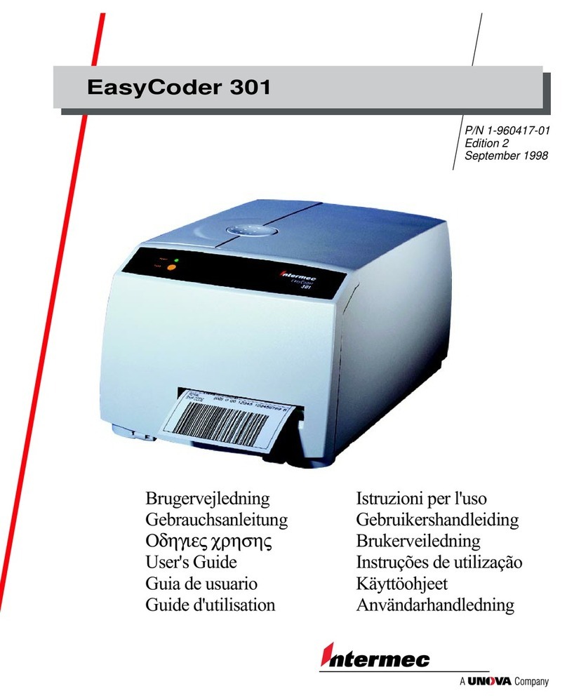 Intermec EasyCoder 301 Bedienungsanleitung