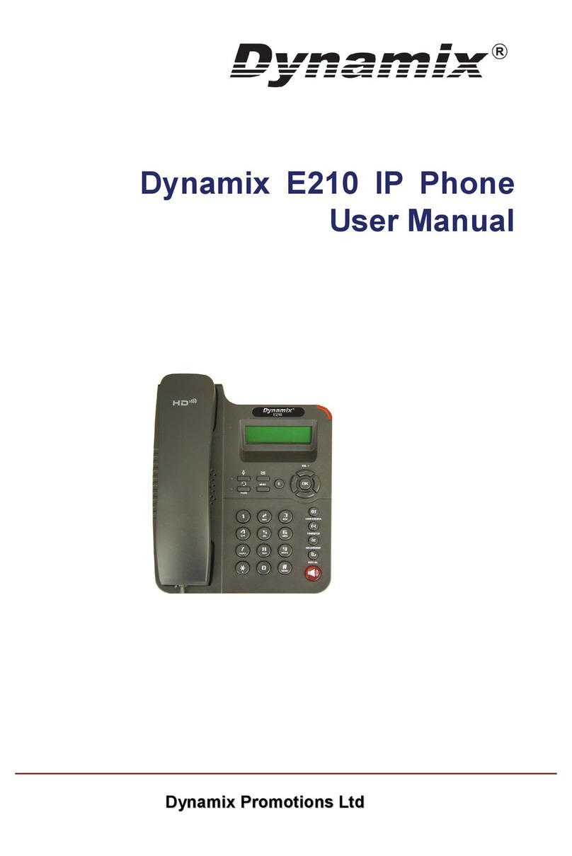 Dynamix E210 Bedienungsanleitung