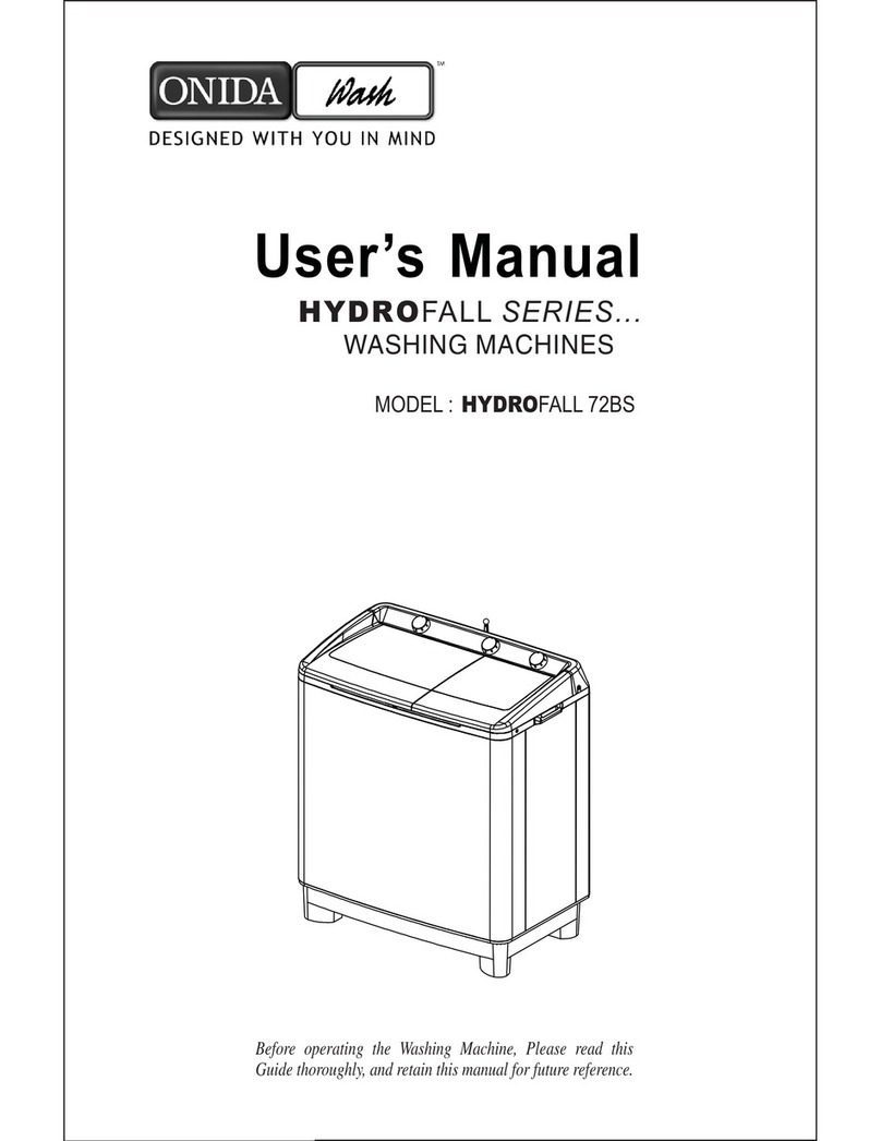 Onida HYDROFALL 72BS Bedienungsanleitung