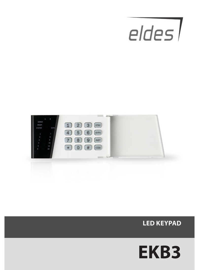Eldes EKB3 Bedienungsanleitung