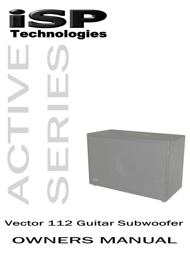 iSP Technologies Vector 112 Bedienungsanleitung