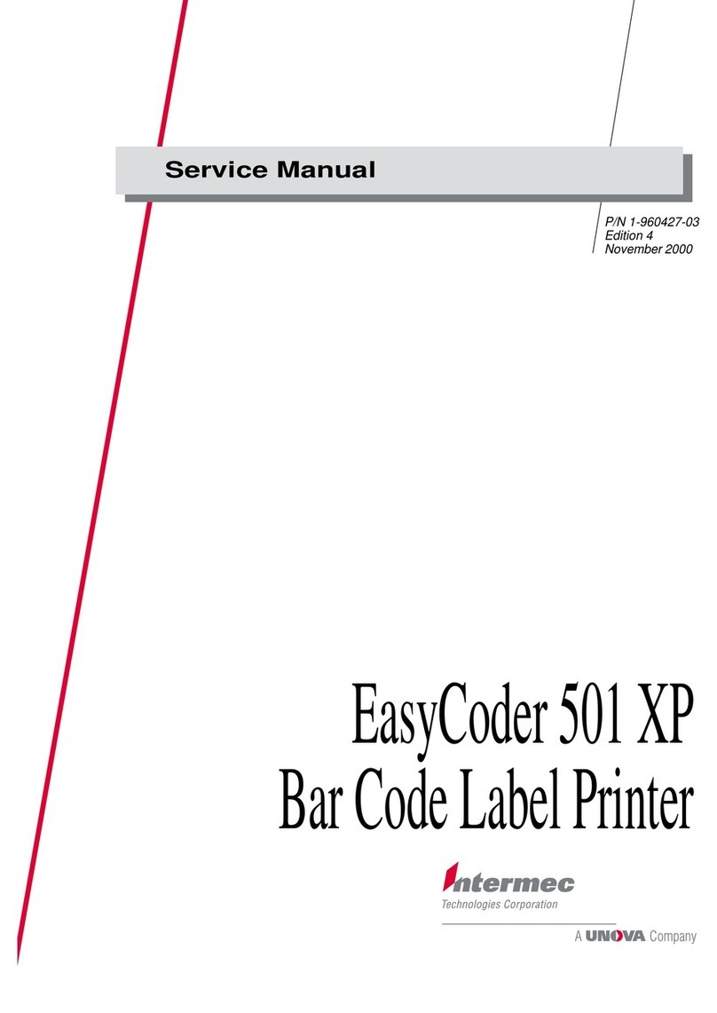 Intermec EasyCoder 501XP Bedienungsanleitung