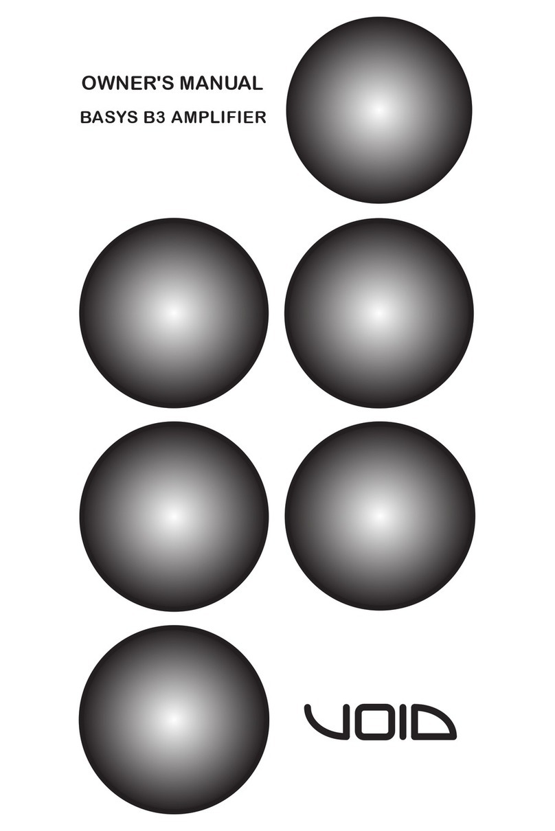Void BASYS B3 Bedienungsanleitung