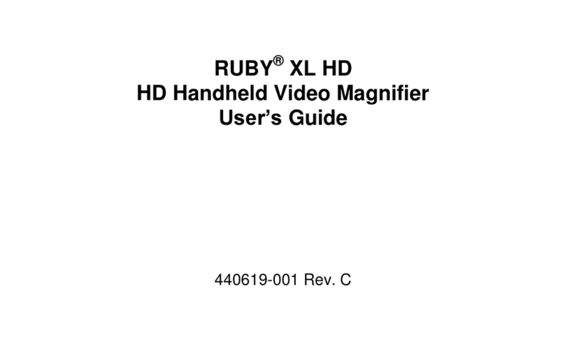 Ruby RUBY XL HD Bedienungsanleitung