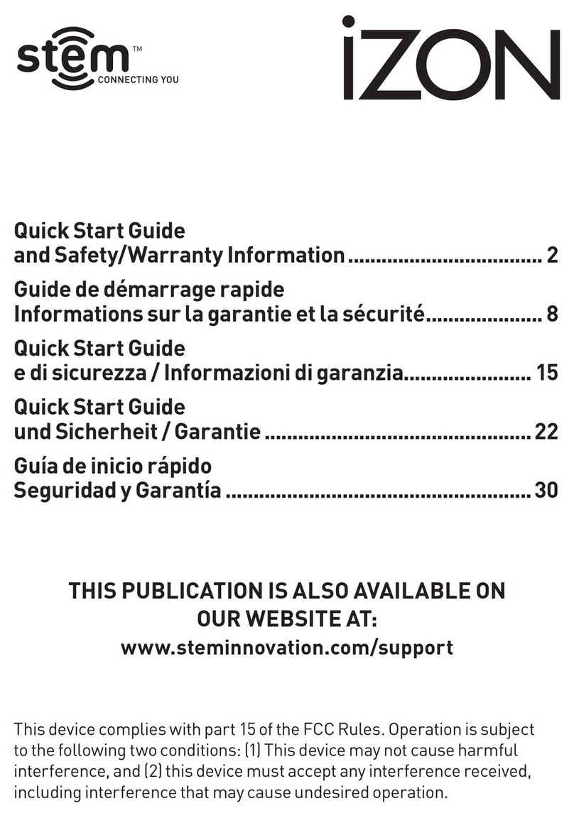 Stem iZON Bedienungsanleitung