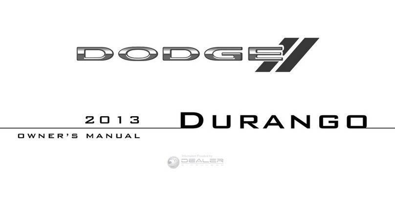 Dodge 2013 Durango Bedienungsanleitung