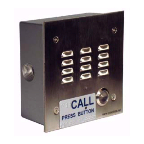 CyberData 3COM VCX PBX Server Bedienungsanleitung