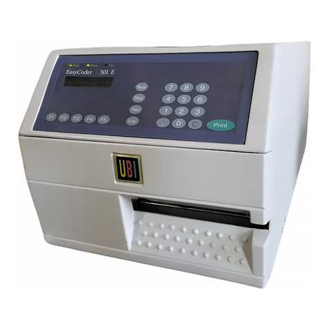 UBI EasyCoder 501 SA Bedienungsanleitung UBI EasyCoder 501 SA Bedienungsanleitung